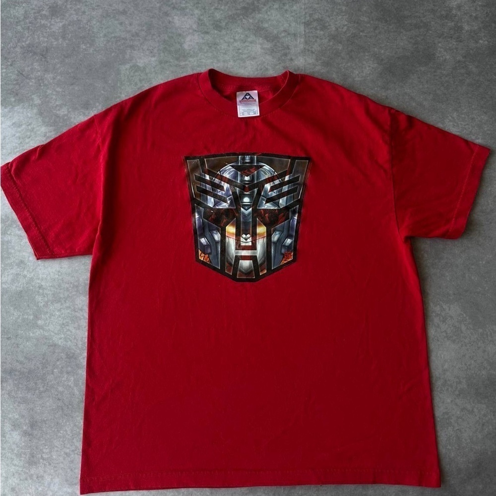 Vintage 2002 Transformers Hasbro Optimus Prime T-Shirt XL Size